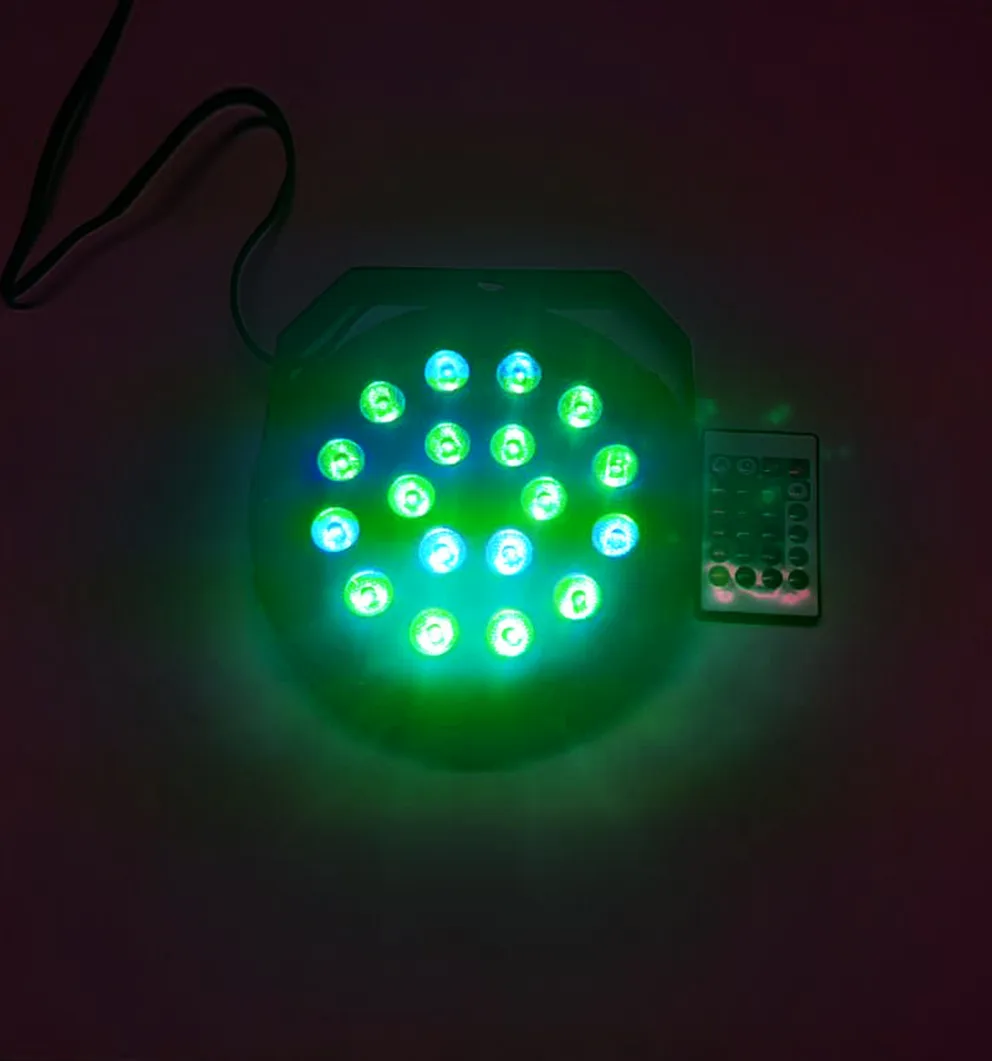 18 LED RGB Stage Par Light